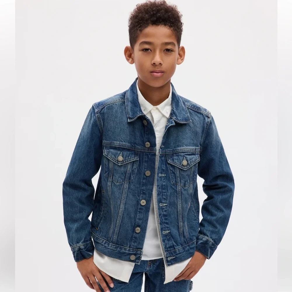 GAP Kids Denim Icon Jacket